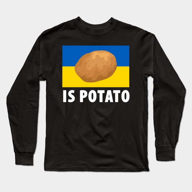 Is Potato Long Sleeve T-Shirt by UniqueBoutiqueTheArt